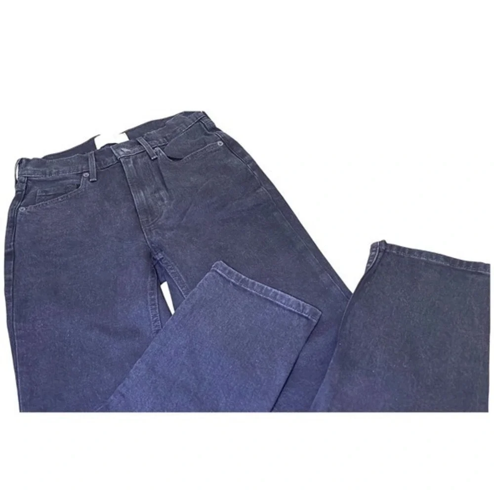 Everlane Denim The Original Cheeky Jean Black High Rise Scandi Capsule Wardrobe